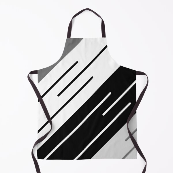 Aperçu de l'œuvre conception de rayures diagonales (noir blanc gris) créée et vendue par Seatzy.
