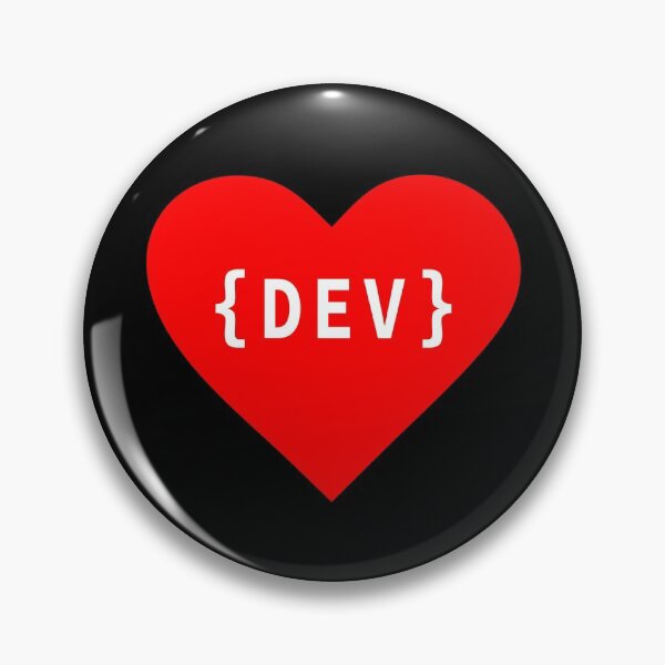 Item preview, Dev Tag in Heart, Code in Heart, I Love Coding, Women In Tech, Girl Programmer, Software Engineer, Computer Science, Web, WWW, Programming Humor designed and sold by Max-Wear.