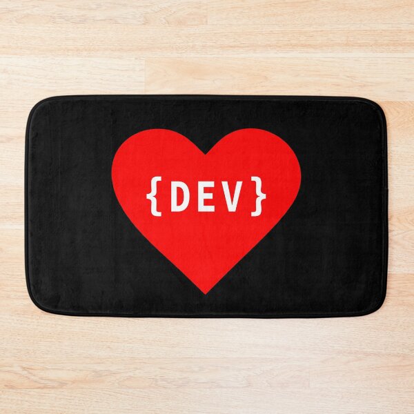Item preview, Dev Tag in Heart, Code in Heart, I Love Coding, Women In Tech, Girl Programmer, Software Engineer, Computer Science, Web, WWW, Programming Humor designed and sold by Max-Wear.