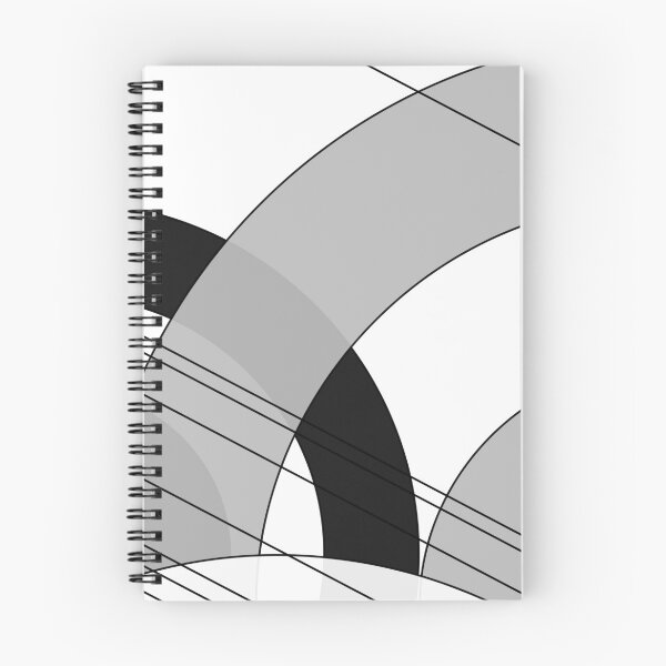 Item preview, abstract lack and white designed and sold by CottagePop.