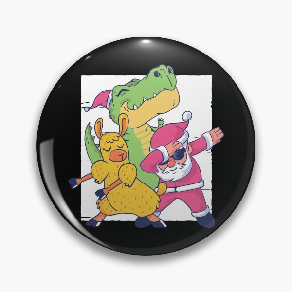 Item preview, Santa Claus Dinosaur Lamma Alpaca Dabbing , Happy Christmas  designed and sold by TRIBExSPACE.