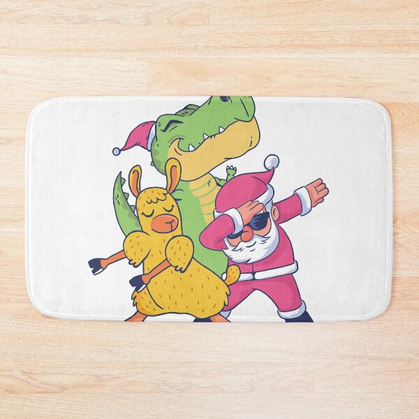 Item preview, Santa Claus Dinosaur Lamma Alpaca Dabbing , Happy Christmas  designed and sold by TRIBExSPACE.