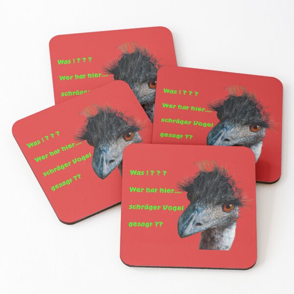 Item preview, Portrait of weird bird designed and sold by dELLaS-Ghoust.