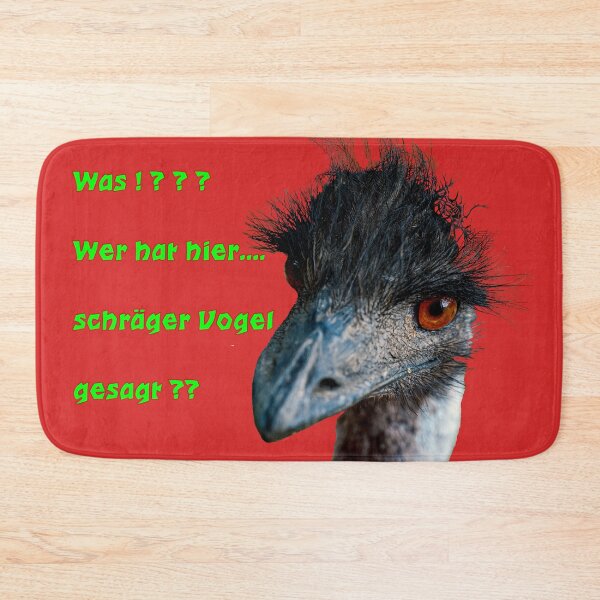 Item preview, Portrait of weird bird designed and sold by dELLaS-Ghoust.