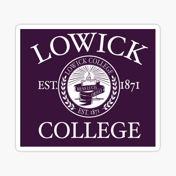 Item preview, Lowick College - Logo with Seal designed and sold by middle-merch.