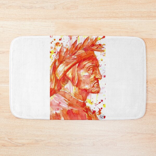 Item preview, DANTE ALIGHIERI - after RAPHAEL - watercolor portrait designed and sold by lautir.
