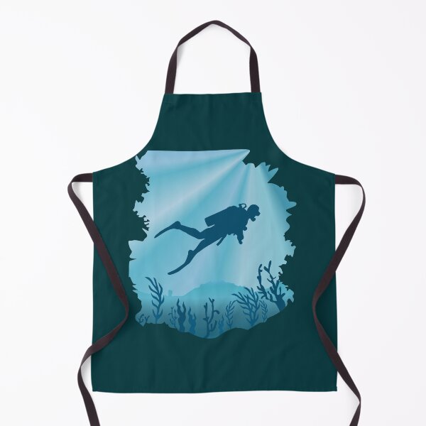 Item preview, Kopie von Diver heartbeat, underwater, scuba diving designed and sold by claudiasartwork.