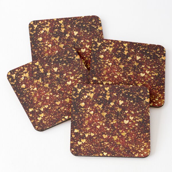 Item preview, Many Golden Hearts designed and sold by Sybille-Yates.