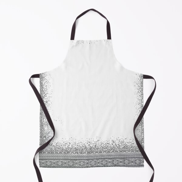 Item preview, Greek Key Black White Paint designed and sold by Yiorgos Designs.