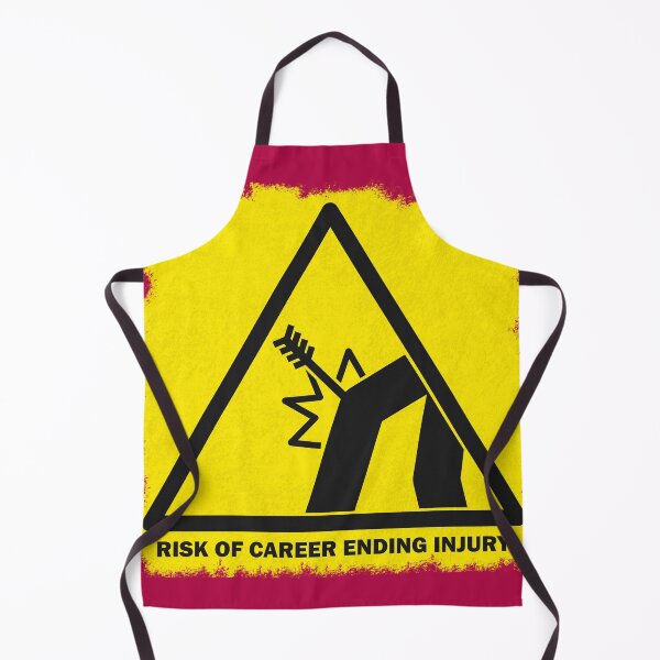 Item preview, Risk of Career Ending Injury designed and sold by ZoLo Design.