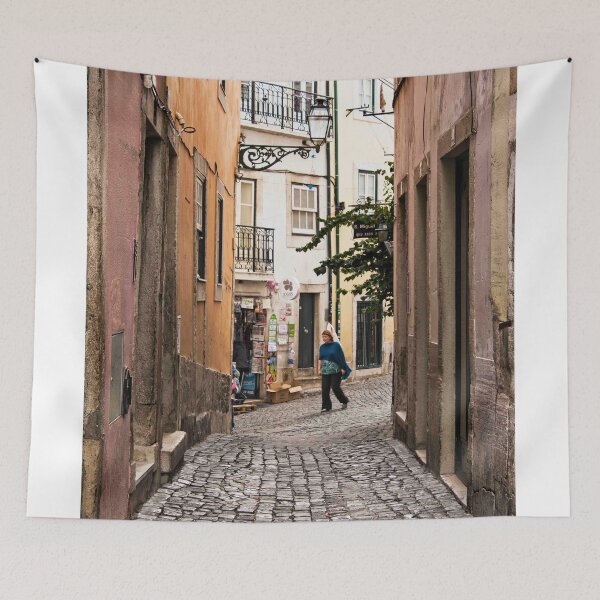 Item preview, The Alleyways Of Alfama - 5 © designed and sold by © Hany G. Jadaa © Prince John Photography.
