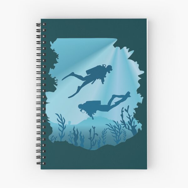 Item preview, Kopie von Kopie von Diver heartbeat, underwater, scuba diving designed and sold by claudiasartwork.