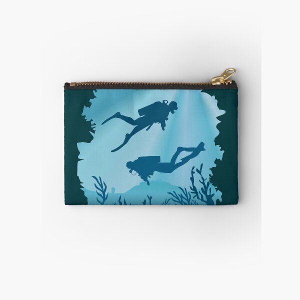 Item preview, Kopie von Kopie von Diver heartbeat, underwater, scuba diving designed and sold by claudiasartwork.