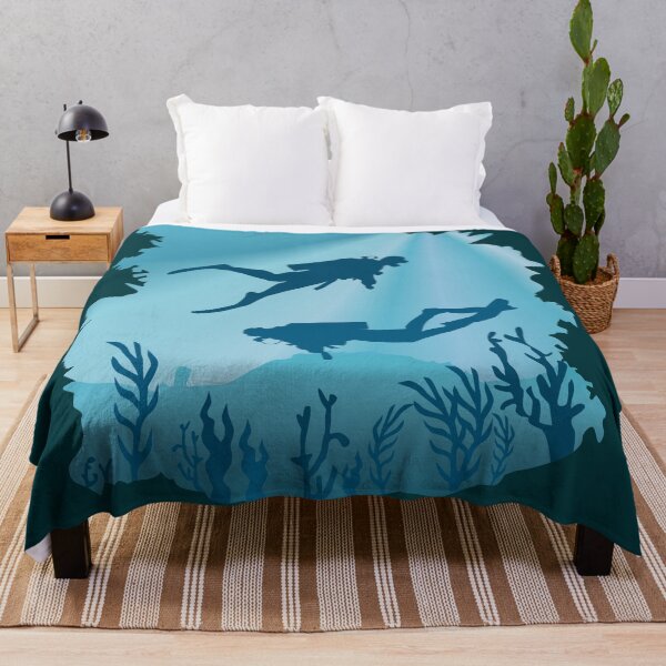 Item preview, Kopie von Kopie von Diver heartbeat, underwater, scuba diving designed and sold by claudiasartwork.