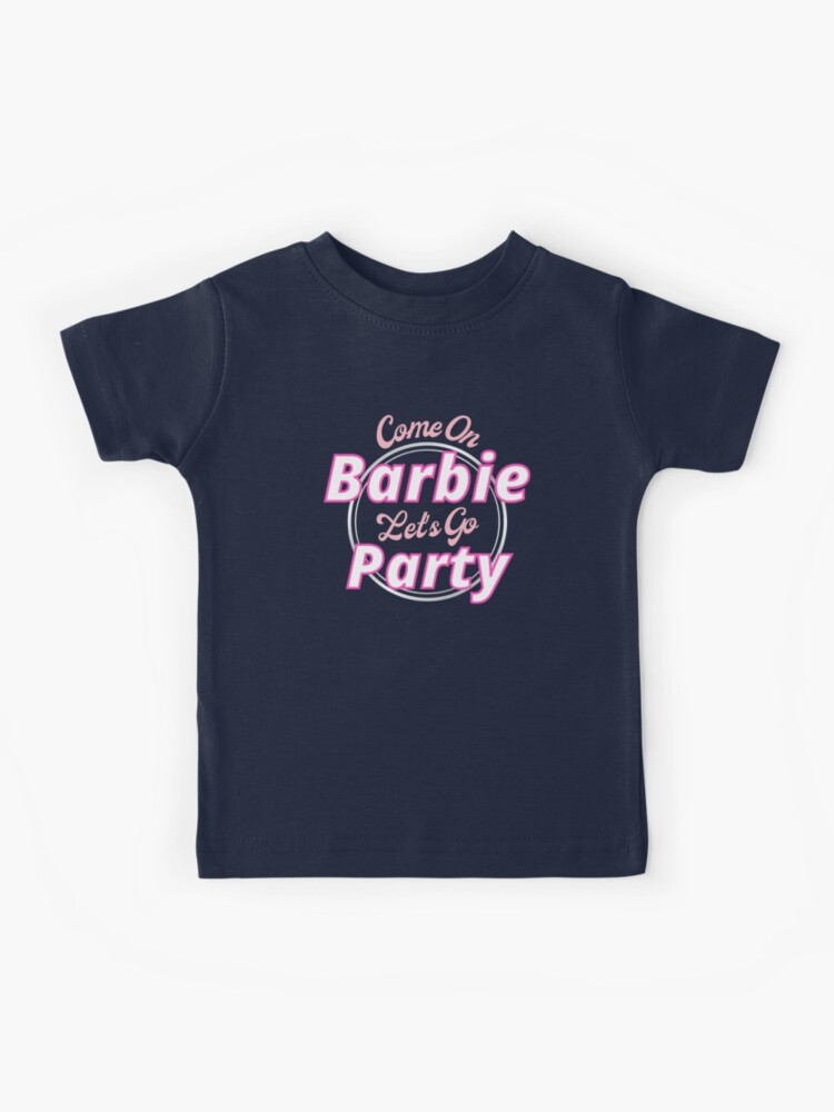 Come On Barbie Baseball Jersey Shirt Custom Name New Barbie Jersey Shirt  Come On Barbie Lets Go Party Shirt - Laughinks