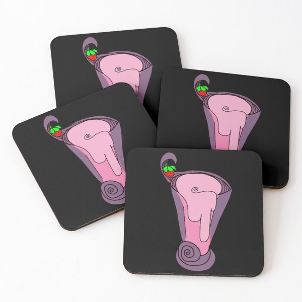 Item preview,  Strawberry milkshake- black  designed and sold by beckyhowling.