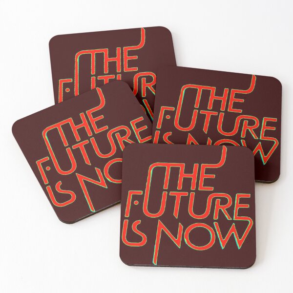 Item preview, The Future Is Now title of calligraphy typography lettering text quotes designed and sold by Khanchoice.