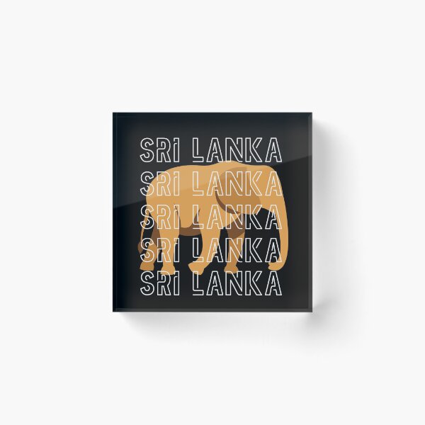 Item preview, Sri Lanka #10 #darkbackground designed and sold by Happy-PrintZ.