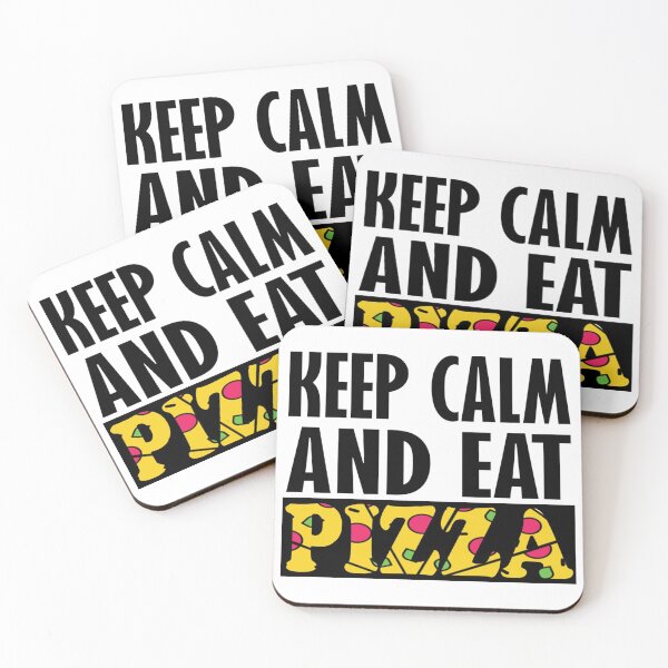 Item preview, Keep Calm And Eat Pizza designed and sold by DukeSTaurus.