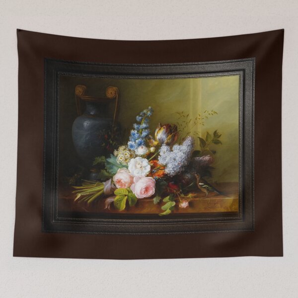 Item preview, Bouquet De Fleurs Au Nid d'Oiseau by Cornelis van Spaendonck Classical Art Xzendor7 Old Masters Reproductions designed and sold by Xzendor7 Digital Art Creations.
