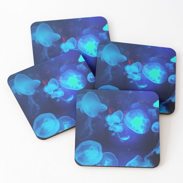 Item preview, Ethereal blue jellyfish designed and sold by arshiaj.