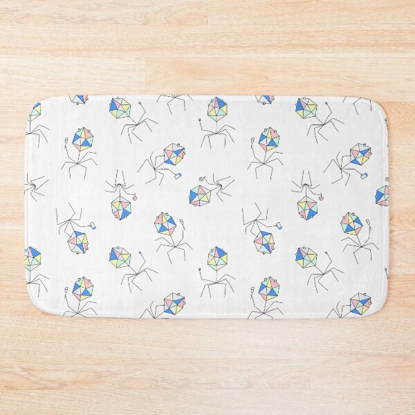Item preview, Bacteriophage Party on White designed and sold by fogoosherie.