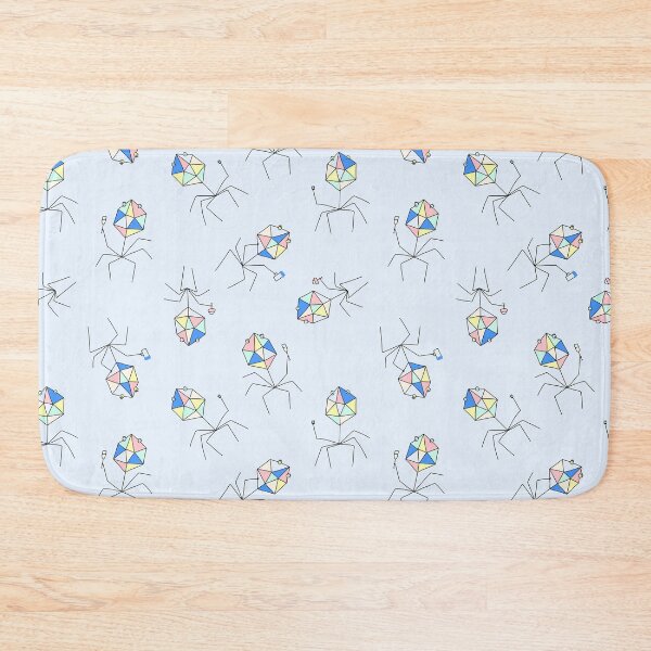 Item preview, Bacteriophage Party on Blue designed and sold by fogoosherie.