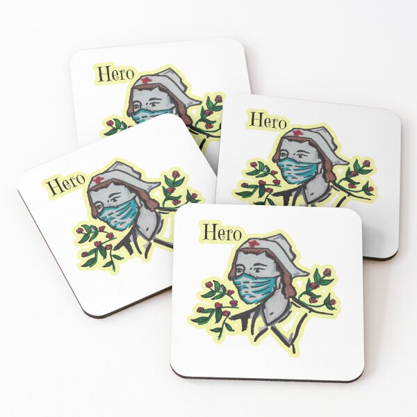 Item preview, Nurses: Real-Life Hero designed and sold by looloandstitch.