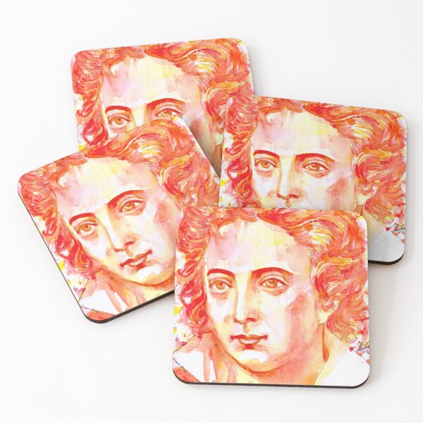 Item preview, PERCY BYSSHE SHELLEY watercolor portrait .1 designed and sold by lautir.