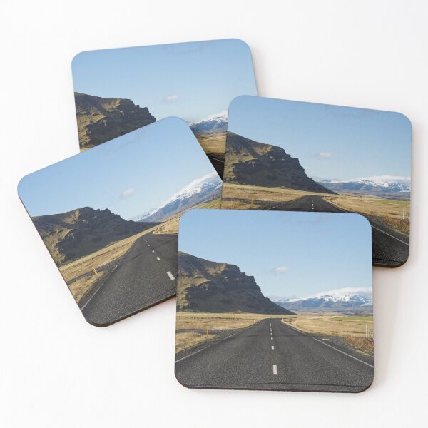 Item preview, Empty road in the wilderness of Iceland designed and sold by rhombusmoewe865.