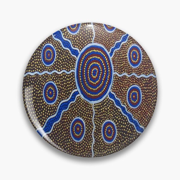 Item preview, Australian arboriginal art designed and sold by FZ Collections.