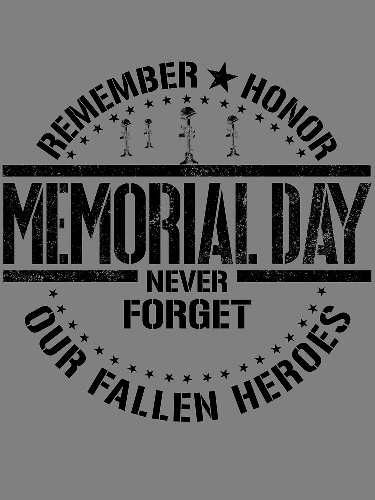 Thumbnail 3 von 3, Tuch, Memorial Day Remember Our Fallen Heroes Military Veteran Gear designt und verkauft von DynamicDesign.