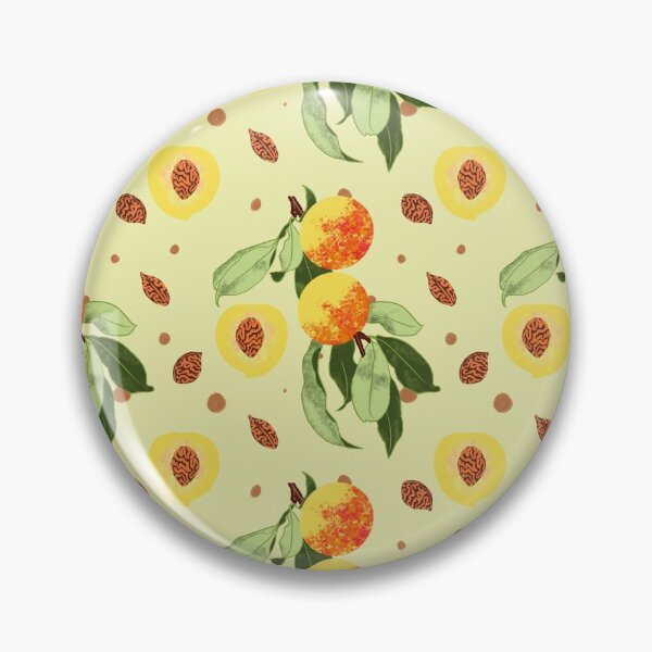 Item preview, Apricots repeating pattern designed and sold by BrandNameNerd.