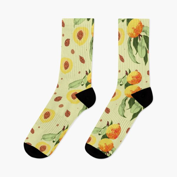 Item preview, Apricots repeating pattern designed and sold by BrandNameNerd.