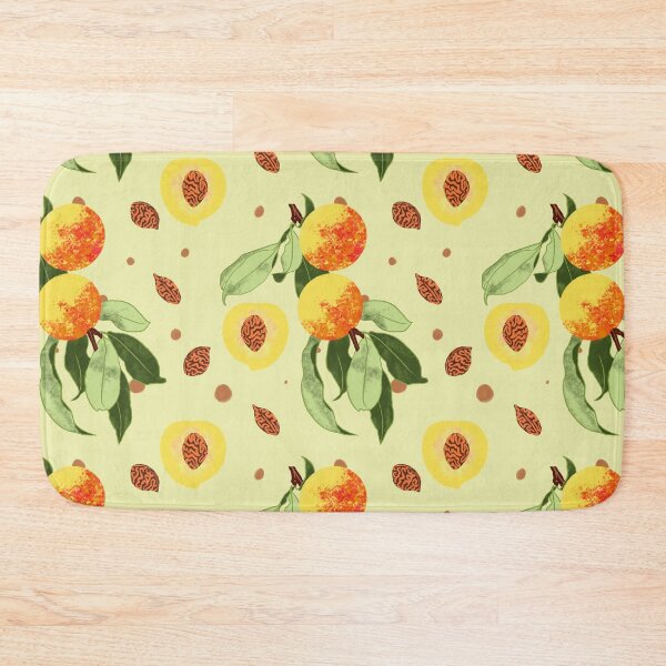 Item preview, Apricots repeating pattern designed and sold by BrandNameNerd.