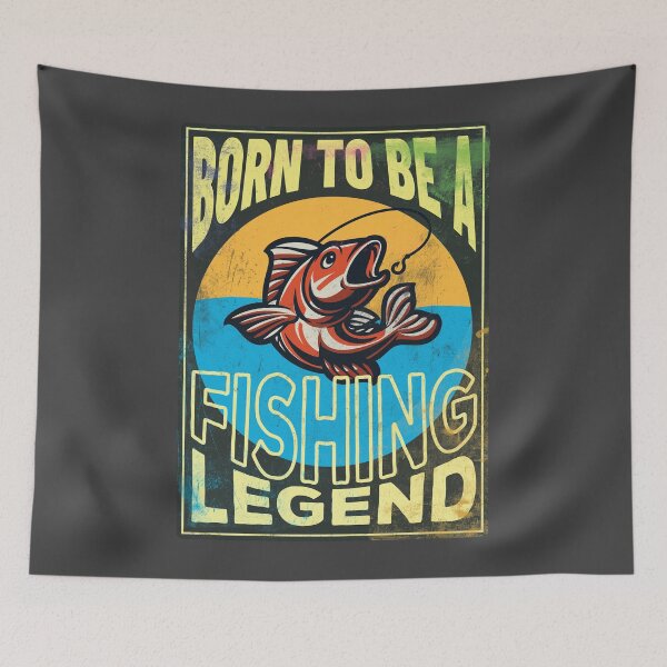 Item preview, Born to be a Fishing Legend designed and sold by csoDesign.