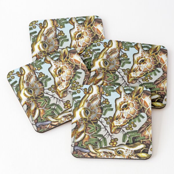 Item preview, Giraffes Eating designed and sold by Drewho.