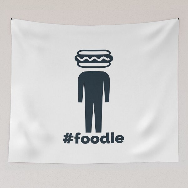 Item preview, Foodie food cool I love eat Eat hot dogs USA  designed and sold by Tropical Blood.