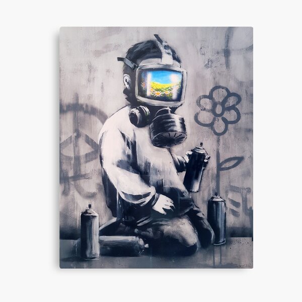 Artikel-Vorschau von Banksy Gasmaskenjunge, designt und verkauft von WE-ARE-BANKSY.