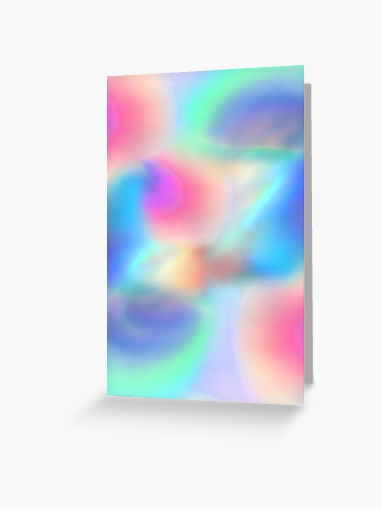 Holographic Print" Greeting Card for Sale by Jia0008 | Redbubble