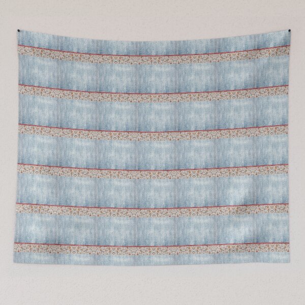 Item preview, Denim and print mix match designed and sold by Chitrakona.
