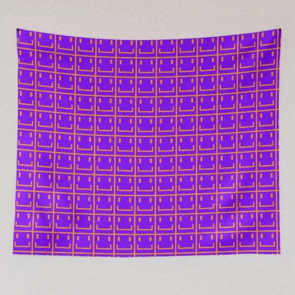Item preview, THE Purple Smiley Face designed and sold by wolfkami4779.