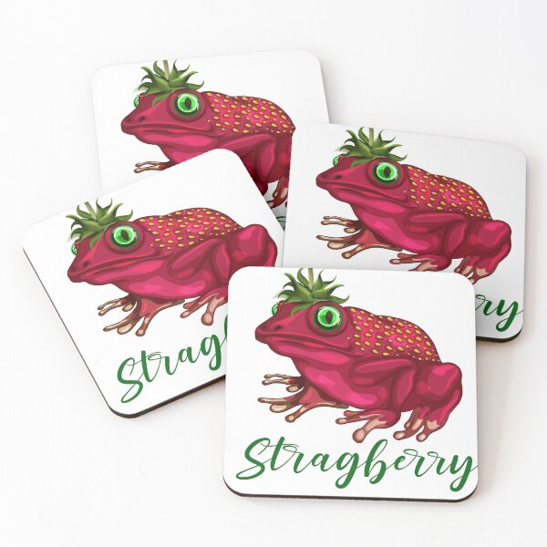 Item preview, Stragberry, Frog & Strawberry designed and sold by Sweeettfriday.