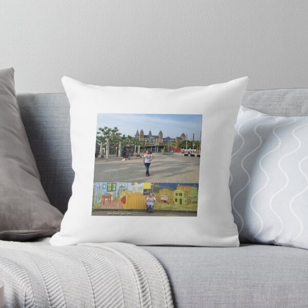 Just After I Met Van Gogh Throw Pillow