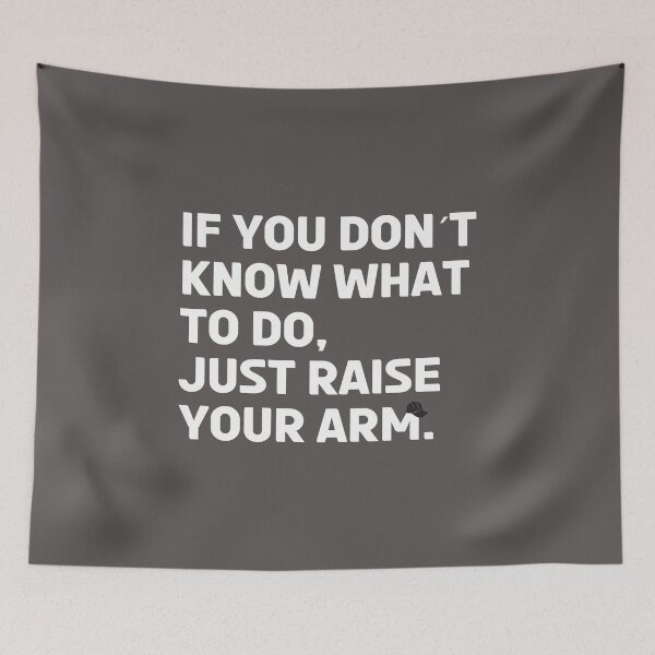 Item preview, Raise your Arm Umpire Line Judge Linesman Referee Quote designed and sold by TheAplus.