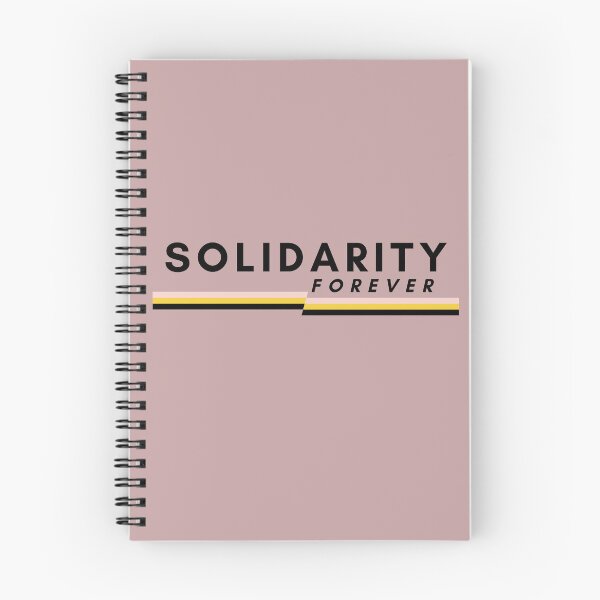 Item preview, Solidarity Forever Black Font Over Stripe Design  designed and sold by Solidarityandco.