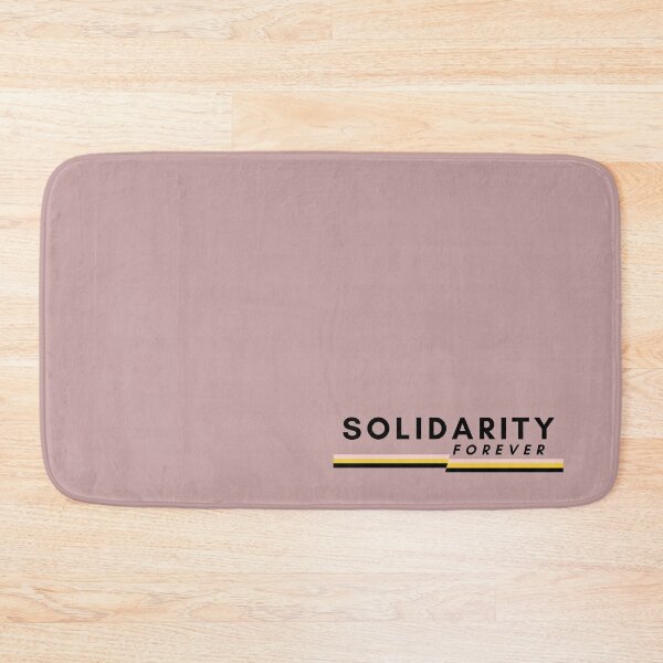 Item preview, Solidarity Forever Black Font Over Stripe Design  designed and sold by Solidarityandco.