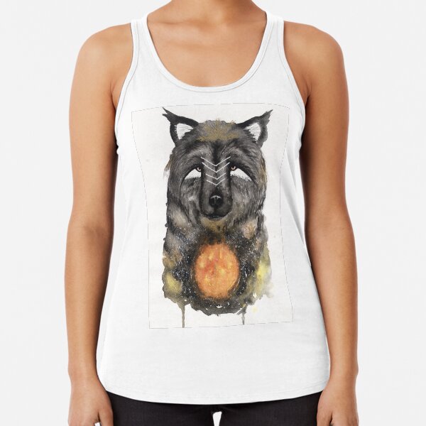 Copernicus the Sun Bear. Racerback Tank Top