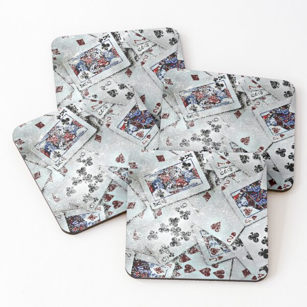 Item preview, Shuffled Poker Cards With Grunge Distressed Effect designed and sold by LuckyKermit.