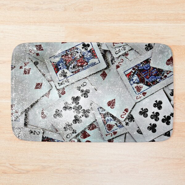 Item preview, Shuffled Poker Cards With Grunge Distressed Effect designed and sold by LuckyKermit.